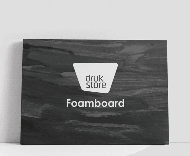 Foamboard Druk-Store Vooraanzicht