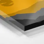 PLexiglas mat 4mm bedrukt met huisstijl van Druk-Store