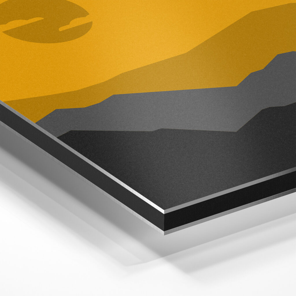 Dibond Bedrukt met huisstijl Druk-Store