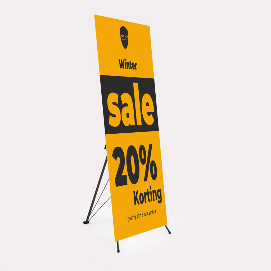 Outdoor Rollupbanner Druk-Store