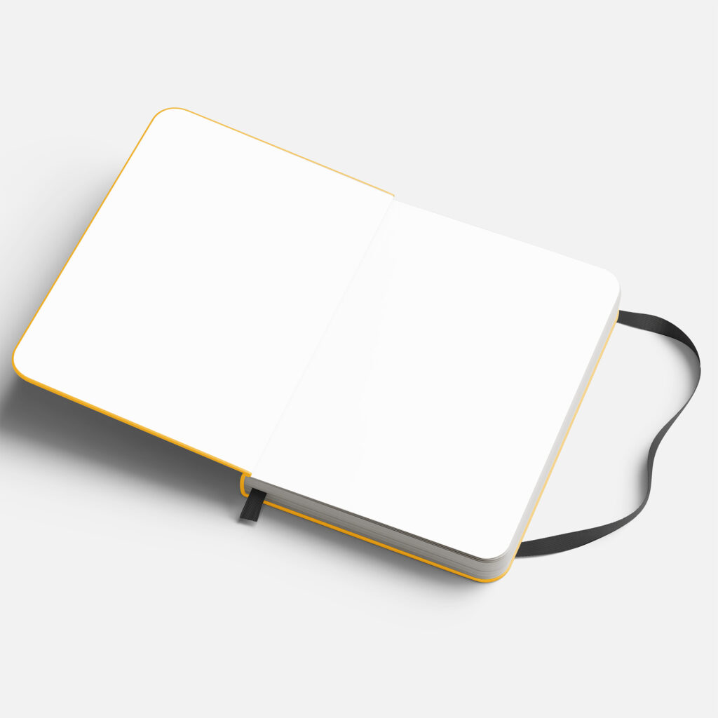 Notitieboek binnenkant