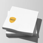 Servet bedrukt met logo