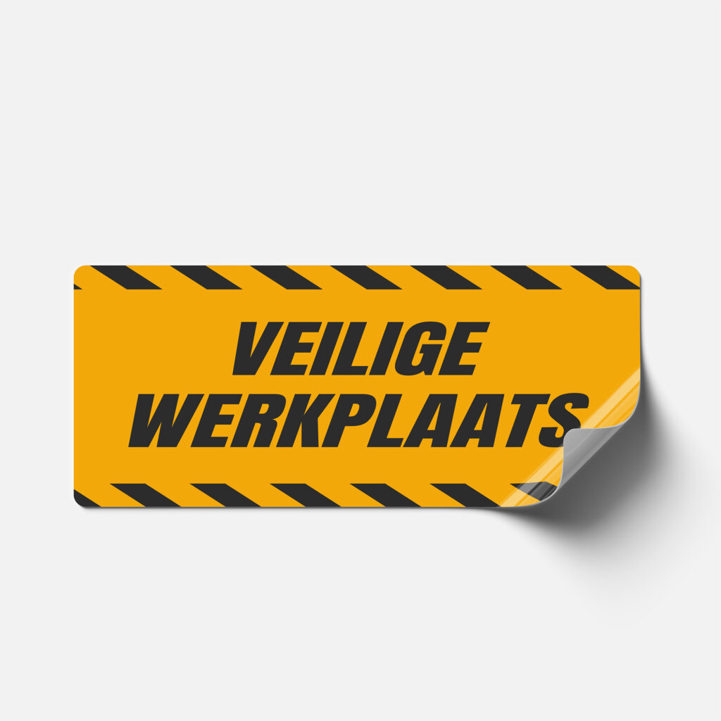 Sticker rechthoek