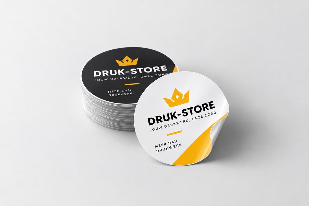 Kleine ronde stickers